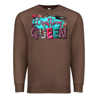 Chestnut crafting queen Premium Sweatshirt - NancyCooperArtShop