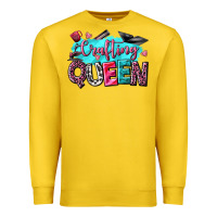 Lemon crafting queen Premium Sweatshirt - NancyCooperArtShop