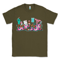 Army Green doctor Classic Tee - AdoDesignShop