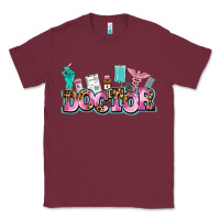Burgundy doctor Classic Tee - AdoDesignShop