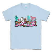 Dusty Blue doctor Classic Tee - AdoDesignShop
