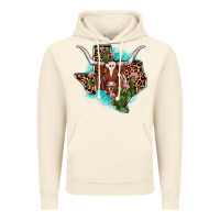 Vintage Artic texas longhorn texas map Vintage Hoodie - JahusDesignShop