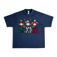 Navy mexico gnome Urban Heavy Tee - CowhideDigitalArt