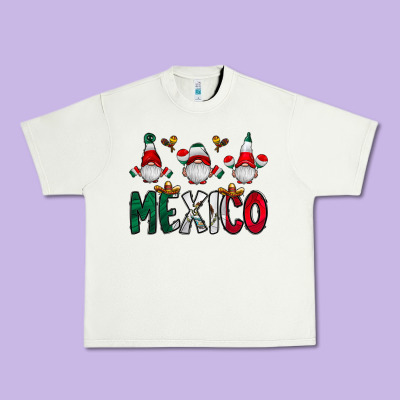 Mexico Gnome Urban Heavy Tee Designed By Cowhidedigitalart