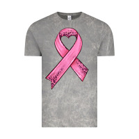 Cloud Rock pink ribbon Vintage Tee - HRA Design Shop
