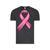 Vintage Black pink ribbon Vintage Tee - HRA Design Shop