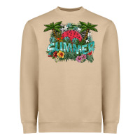 Mushroom summer Heavyweight Sweatshirt - SublimationCraftShop