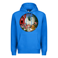 True Royal leghorn rooster christmas ornament Premium Hoodie - LillyAllenDesigns