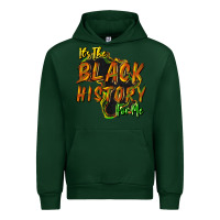 Forest Green its the black history for me Urban Hoodie - NancyCooperArtShop