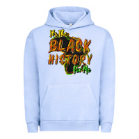 Pigment Grape Ice its the black history for me Urban Hoodie - NancyCooperArtShop