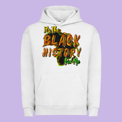 Its The Black History For Me Urban Hoodie Designed By Nancycooperartshop