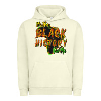 Pigment Pistachio its the black history for me Urban Hoodie - NancyCooperArtShop