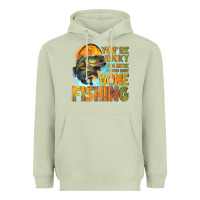 Matcha youre lucky im here i could have gone fishing Heavyweight Hoodie - NancyCooperArtShop
