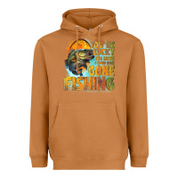 Meerkat youre lucky im here i could have gone fishing Heavyweight Hoodie - NancyCooperArtShop