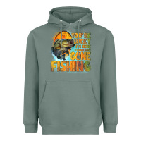 Sage youre lucky im here i could have gone fishing Heavyweight Hoodie - NancyCooperArtShop