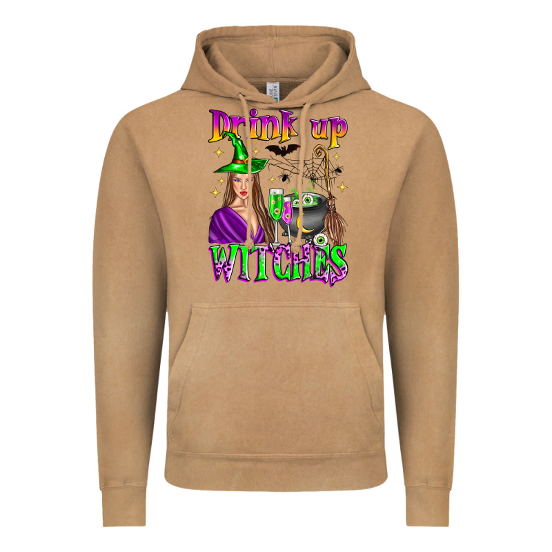 Drink Up Witches Vintage Hoodie by Zillion Design Studio | Teevron