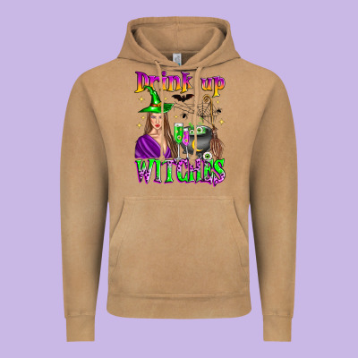 Drink Up Witches Vintage Hoodie Designed By Zillion Design Studio