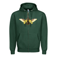 Sports Green Hercules Beetle With Wings Zipper Hoodie - LillyAllenDesigns