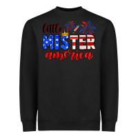 Black little mister america Heavyweight Sweatshirt - Neo Western