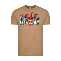 Vintage Coffee let it snow Vintage Tee - FaDigitalArtStudio