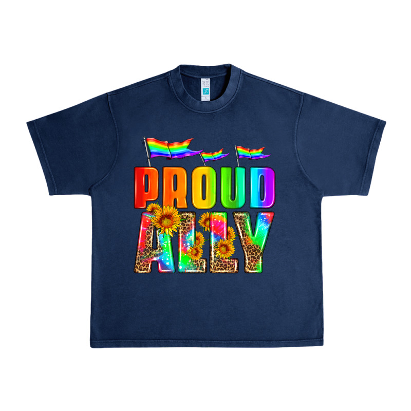 Proud Ally Urban Heavy Tee by HRA Design Shop | Teevron