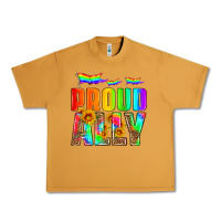 Peanut Butter proud ally Urban Heavy Tee - HRA Design Shop