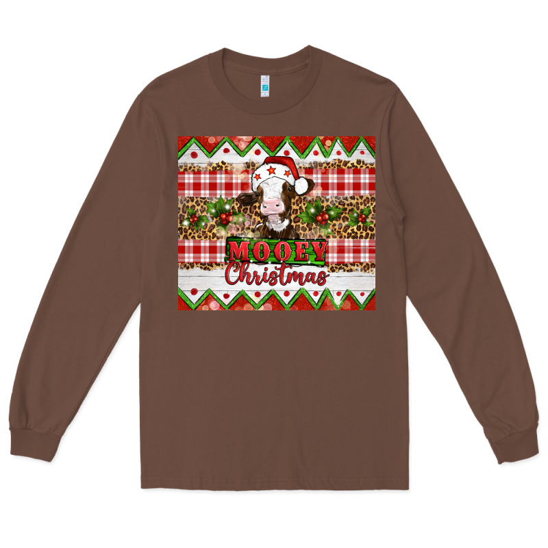 Moooey Christmas Long Sleeve Tee by Artiststas | Teevron
