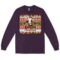 Plum Moooey christmas Long Sleeve Tee - Artiststas