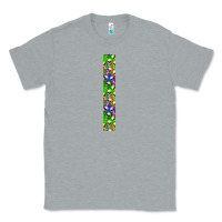 Heather Grey Halloween Key Fob Classic Tee - BundleAndBundleShop