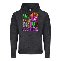 Vintage Black yes i can drive a stick Vintage Hoodie - Zillion Design Studio