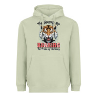 Matcha the heavens are roaring tiger Heavyweight Hoodie - MaliasSmallBusiness