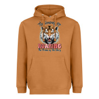 Meerkat the heavens are roaring tiger Heavyweight Hoodie - MaliasSmallBusiness