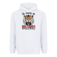 White the heavens are roaring tiger Heavyweight Hoodie - MaliasSmallBusiness