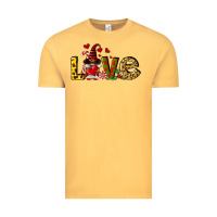 Vintage Mustard love gnomes Vintage Tee - FaDigitalArtStudio