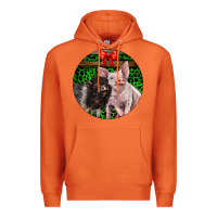 Carrot christmas pig Premium Hoodie - LillyAllenDesigns