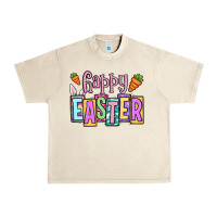 Sandshell Easter Day Happy Easter Urban Heavy Tee - OliviaCreatesArt