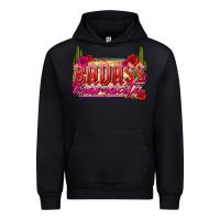 Black Badass Mamacita Urban Hoodie - texasbilliewilder
