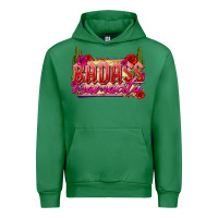 Emerald Badass Mamacita Urban Hoodie - texasbilliewilder