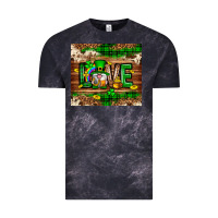 Cloud Black St. patrick's day love gnome tumbler Vintage Tee - Neo Western