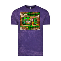 Cloud Purple St. patrick's day love gnome tumbler Vintage Tee - Neo Western