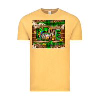 Vintage Mustard St. patrick's day love gnome tumbler Vintage Tee - Neo Western