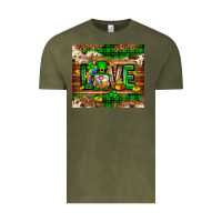 Vintage Olive St. patrick's day love gnome tumbler Vintage Tee - Neo Western