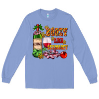 Colony Blue boozy and schmoozy Long Sleeve Tee - AdoDesignShop