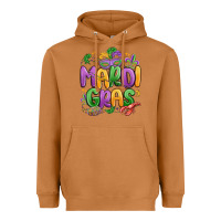 Meerkat mardi gras Heavyweight Hoodie - MaliasSmallBusiness