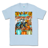 Dusty Blue fall farm tractor air freshener Classic Tee - Artiststas