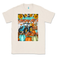 Natural fall farm tractor air freshener Classic Tee - Artiststas