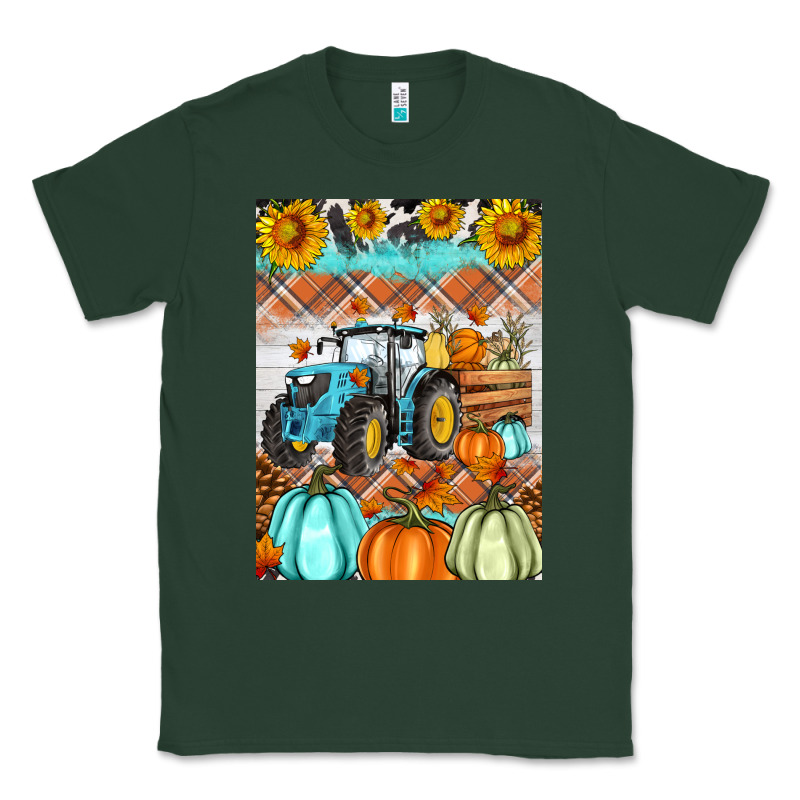 Fall Farm Tractor Air Freshener Classic Tee by Artiststas | Teevron