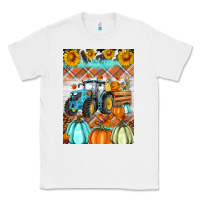 White fall farm tractor air freshener Classic Tee - Artiststas