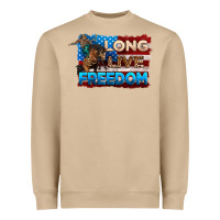 Mushroom Long live freedom 4th of july Heavyweight Sweatshirt - Neo Western
