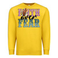 Lemon faith over fear Premium Sweatshirt - NancyCooperArtShop